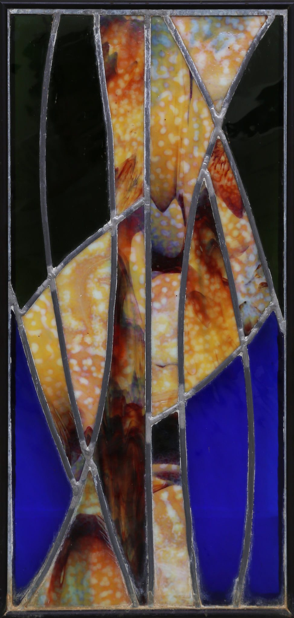 Abstract Stained Glass, Framed