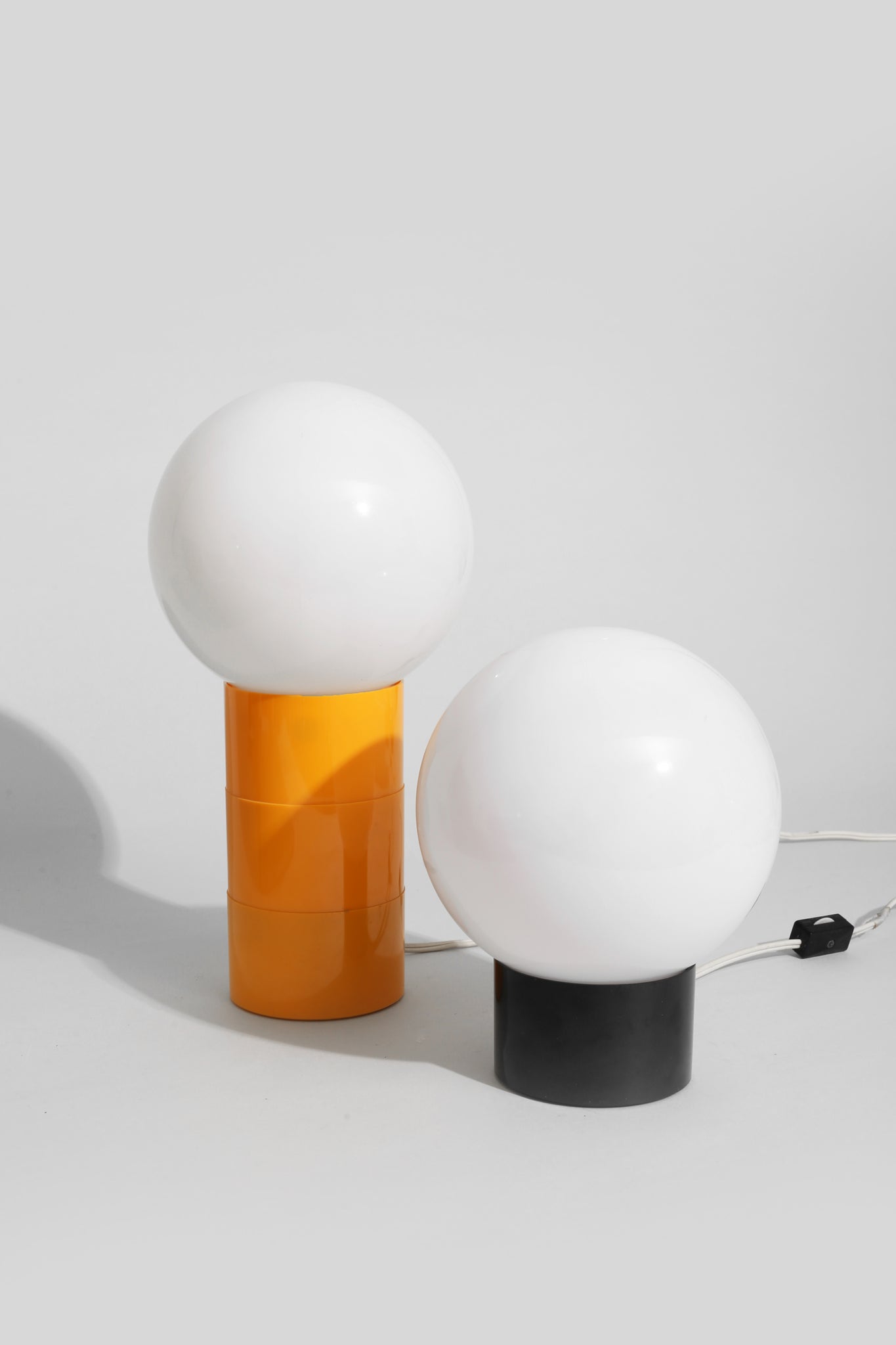Orb Table Lamp - Light Orange