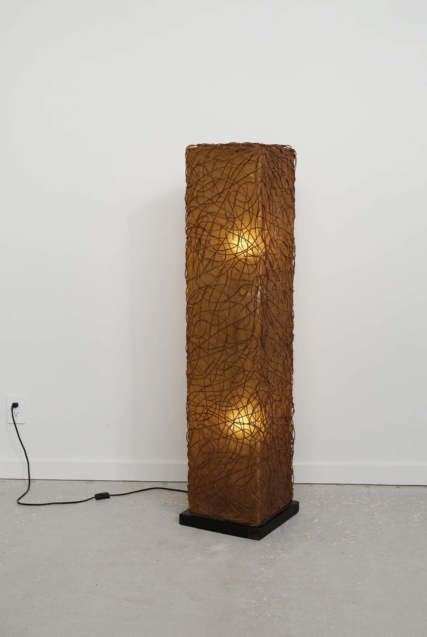 Sculptural Italian Floor Lamp