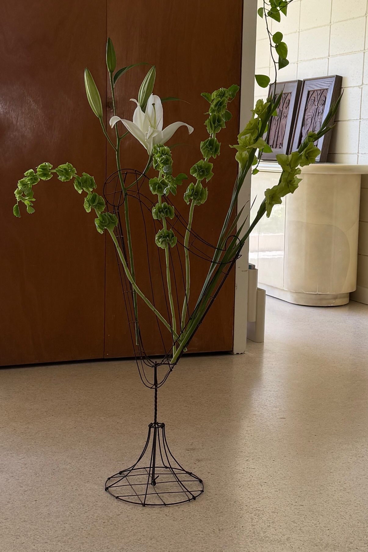 Victorian Wire Flower Holder
