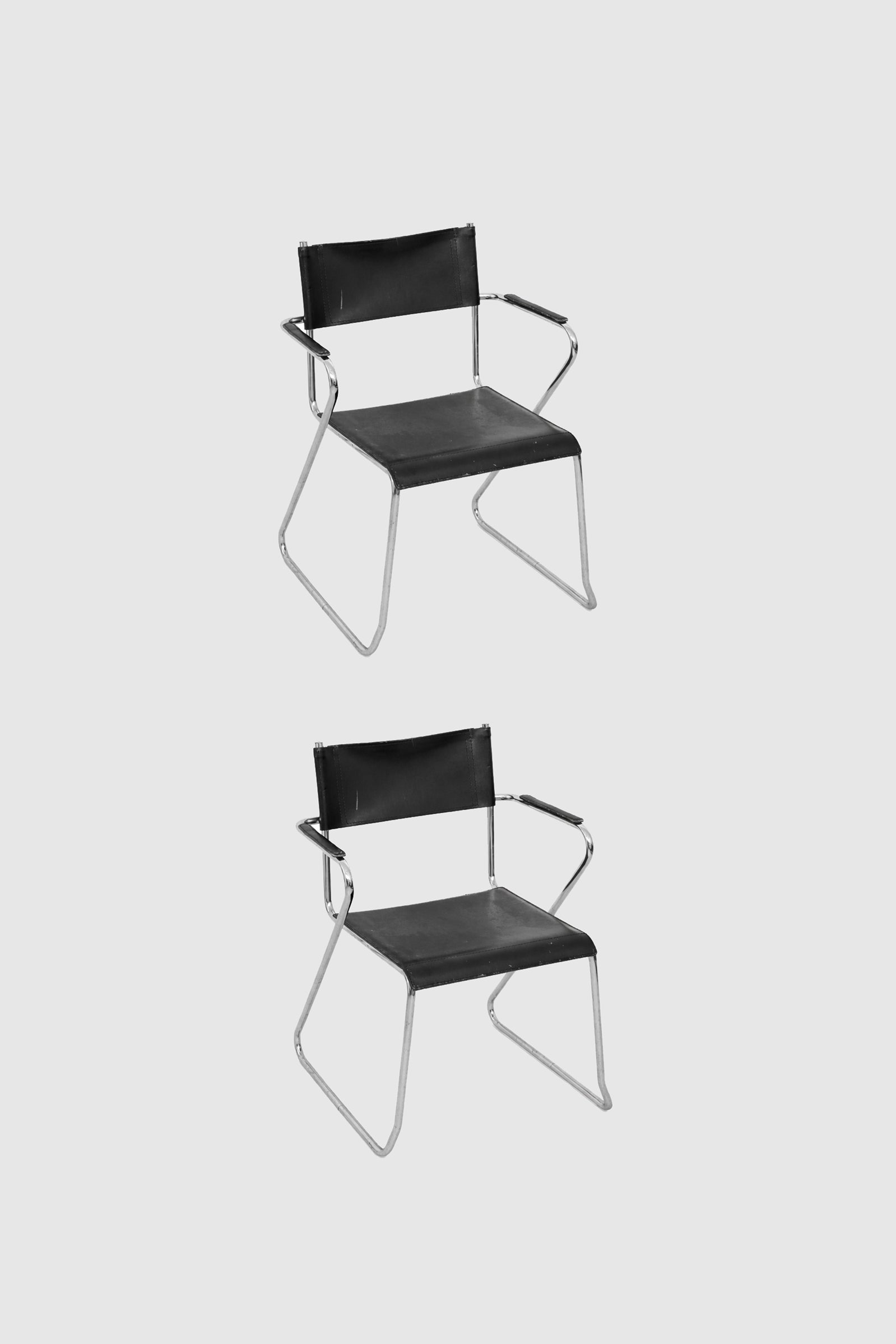 Chrome Tubular Chair Set
