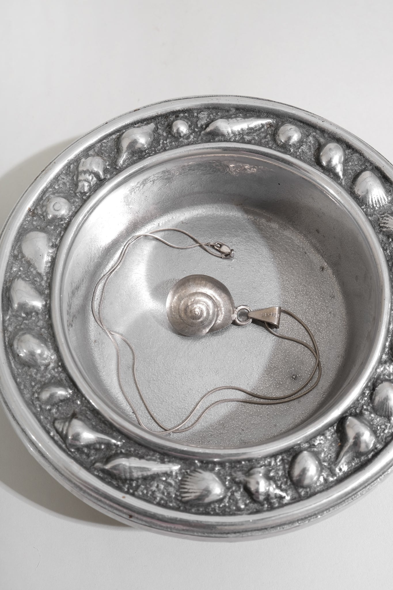 Pewter Shell Catchall