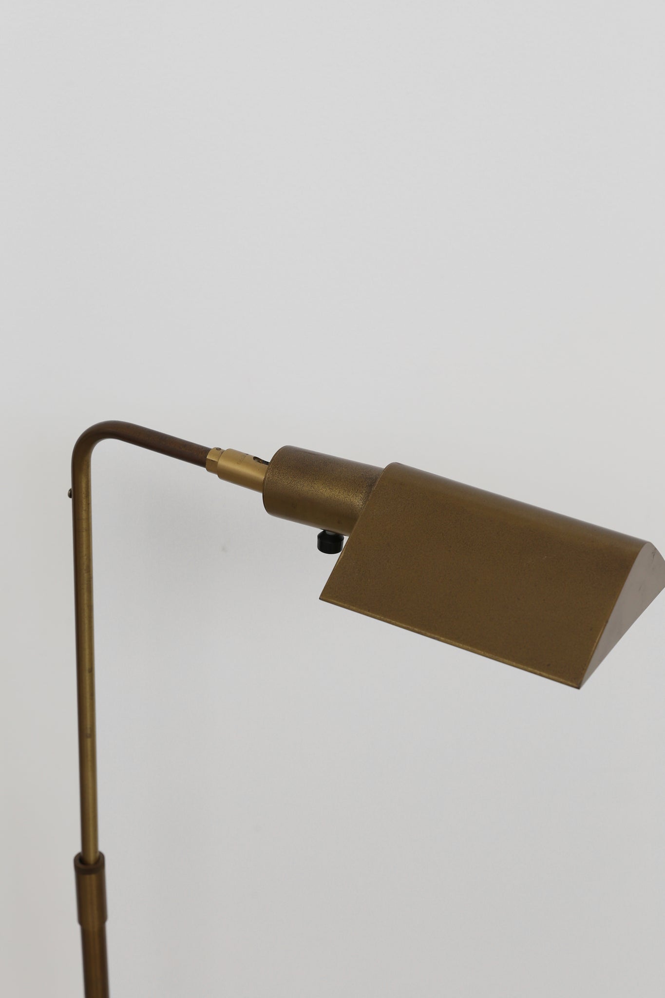 Koch + Lowy Brass Floor Lamp