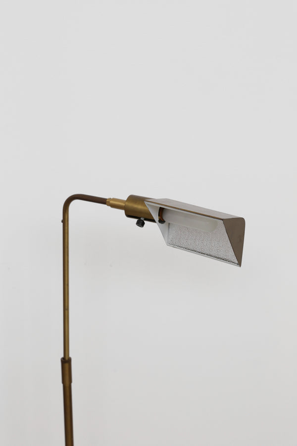 Koch + Lowy Brass Floor Lamp