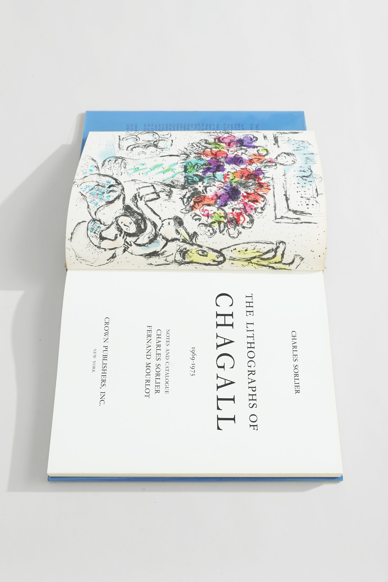 Chagall Lithographs IV Book