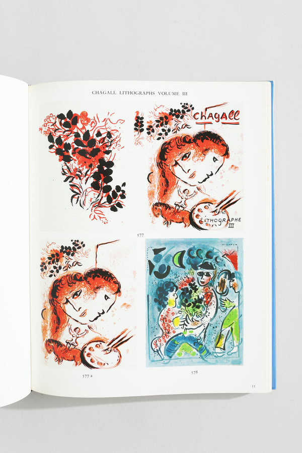 Chagall Lithographs IV Book