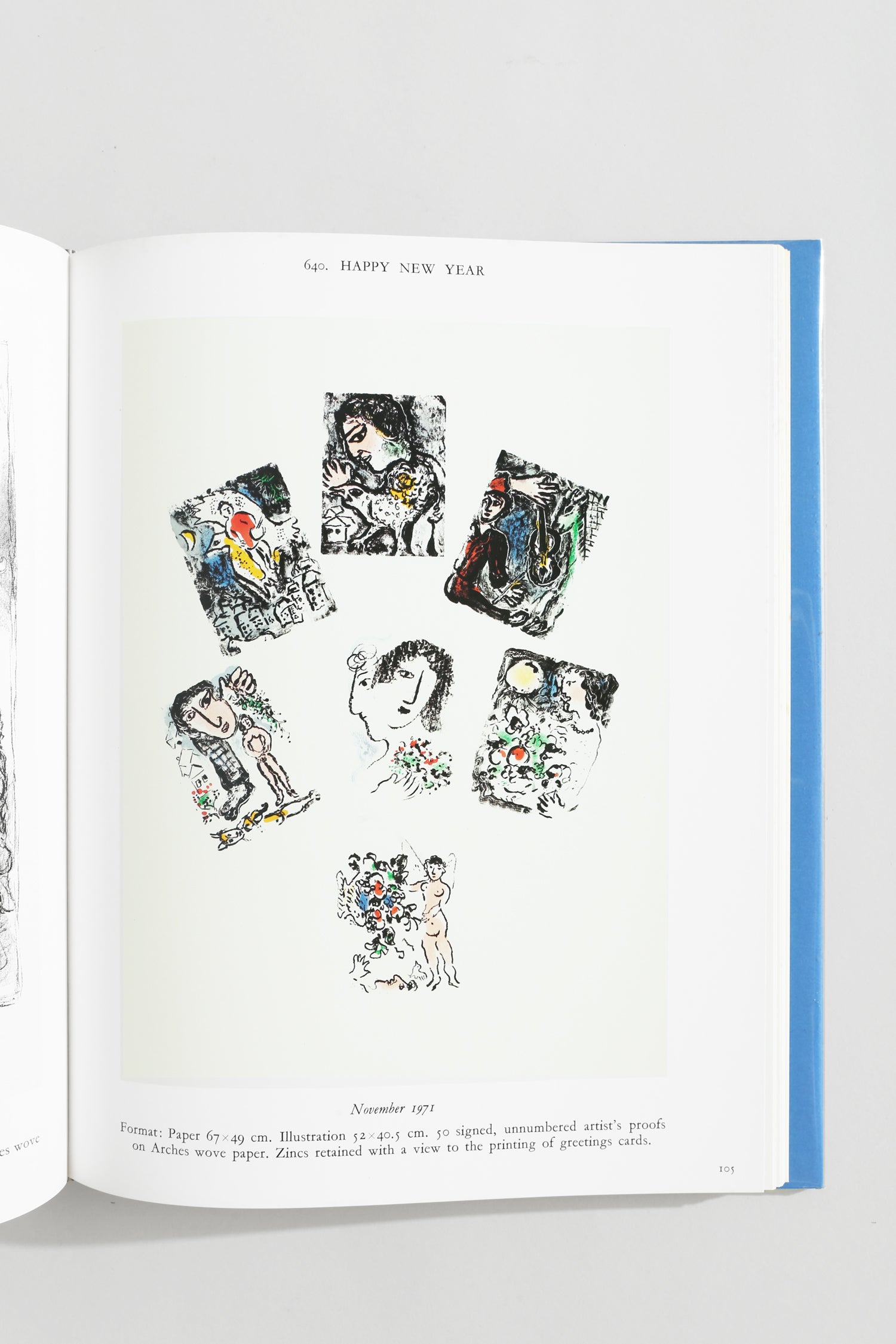 Chagall Lithographs IV Book