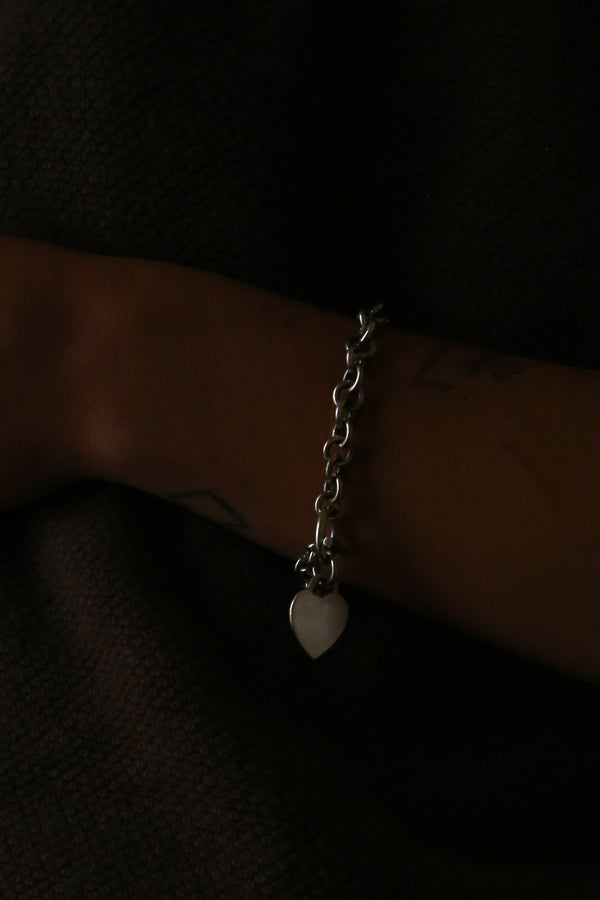 Heart Tag Bracelet