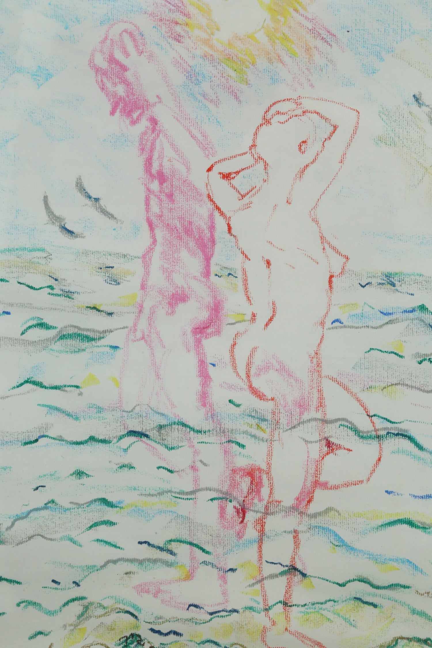 Sandra Orlovsky, Figures at the Shore