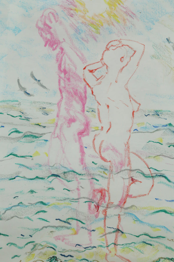 Sandra Orlovsky, Figures at the Shore