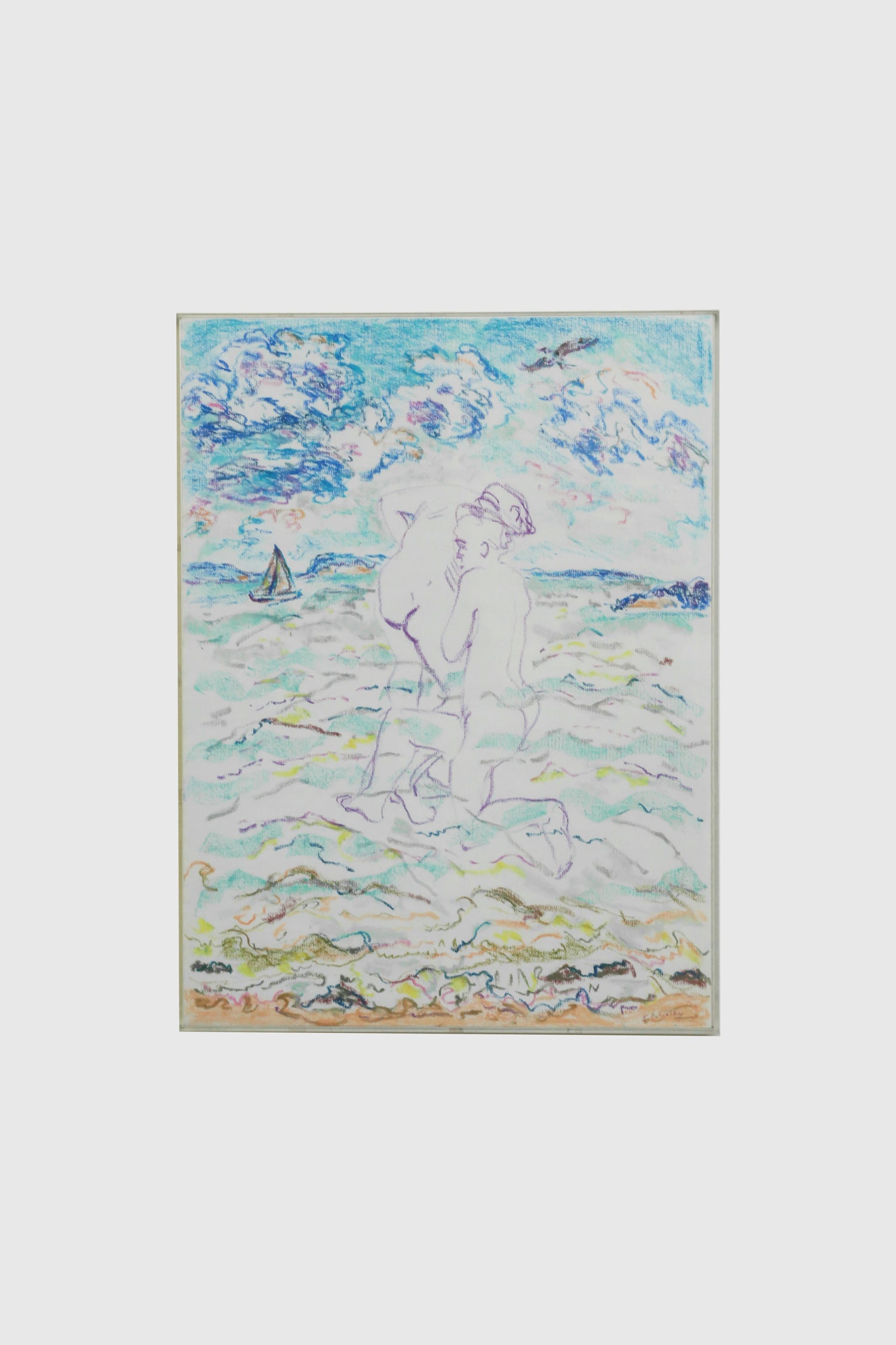 Sandra Orlovsky, Cloudy Day Bathing