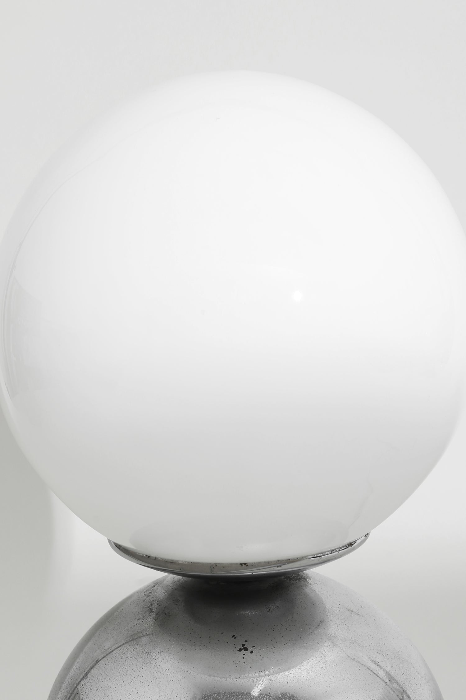 Chrome Orb Table Lamp