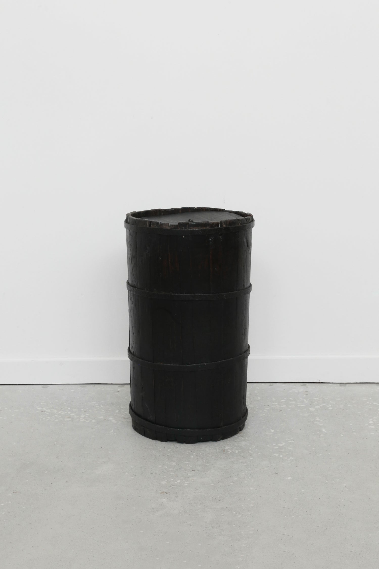 Primitive Wooden Barrel