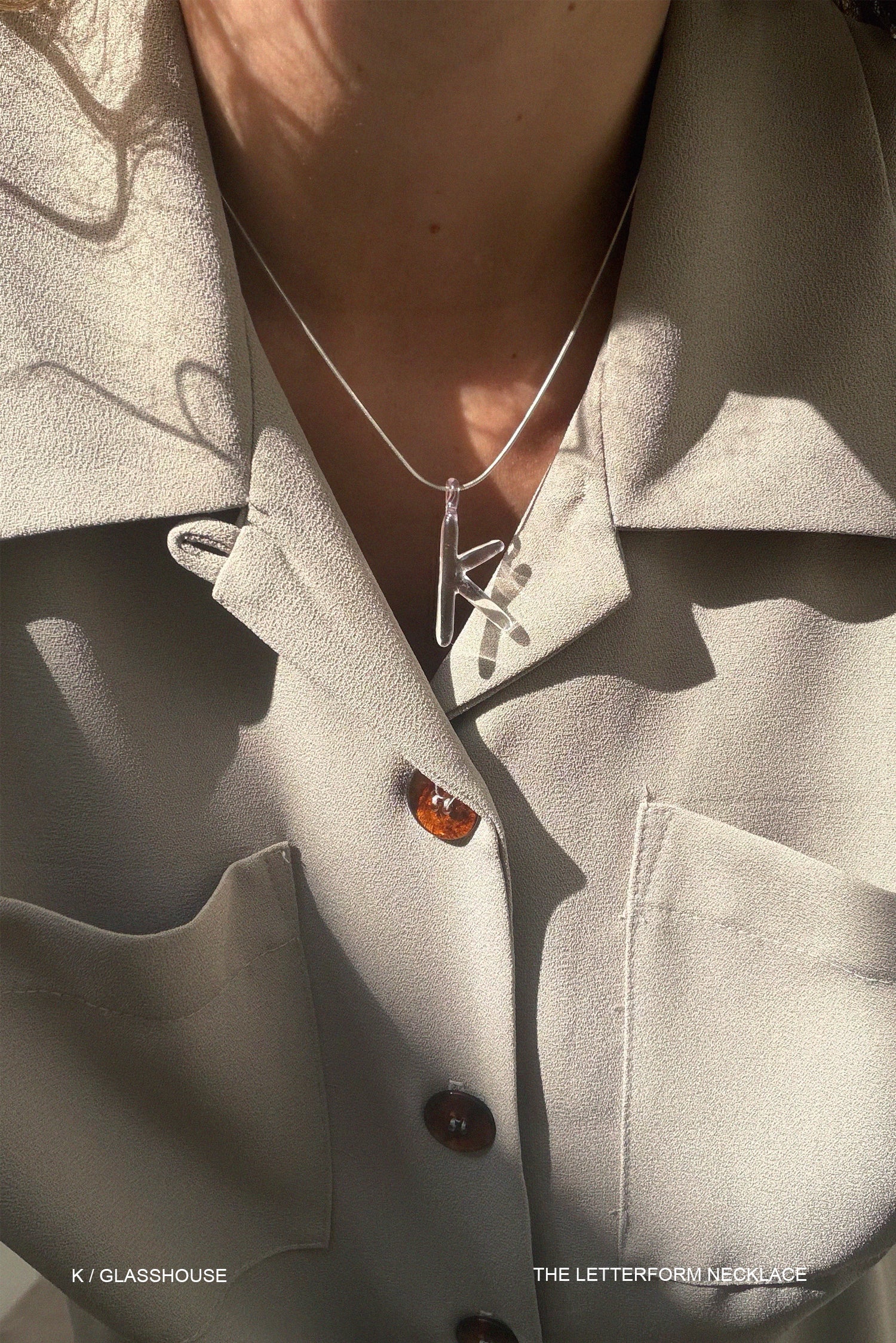 Letterform Necklace