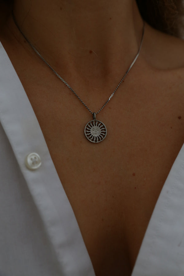 Sun Pendant Necklace