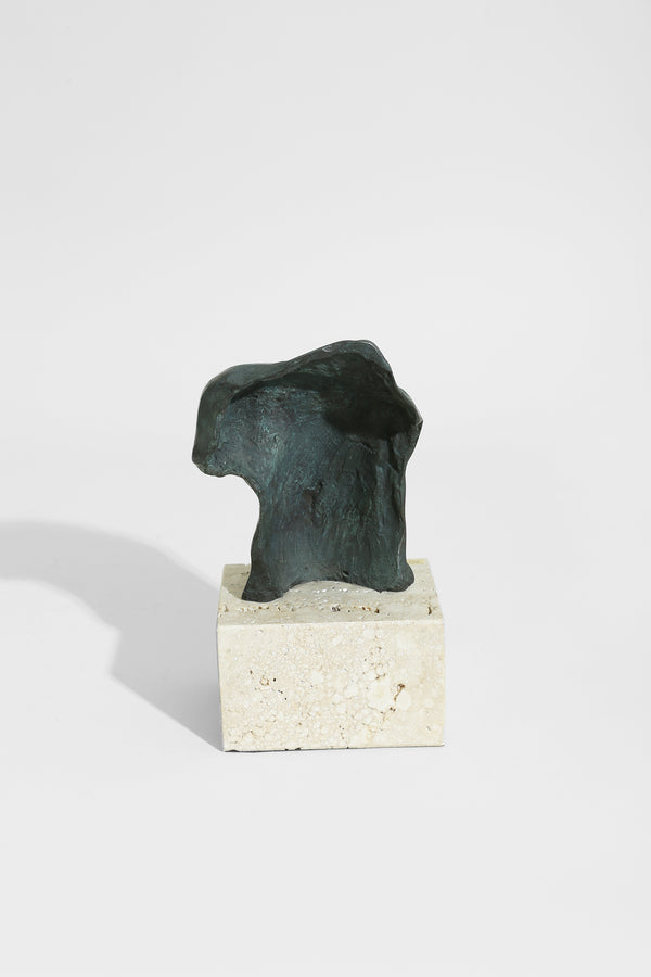 Travertine Torso Sculpture