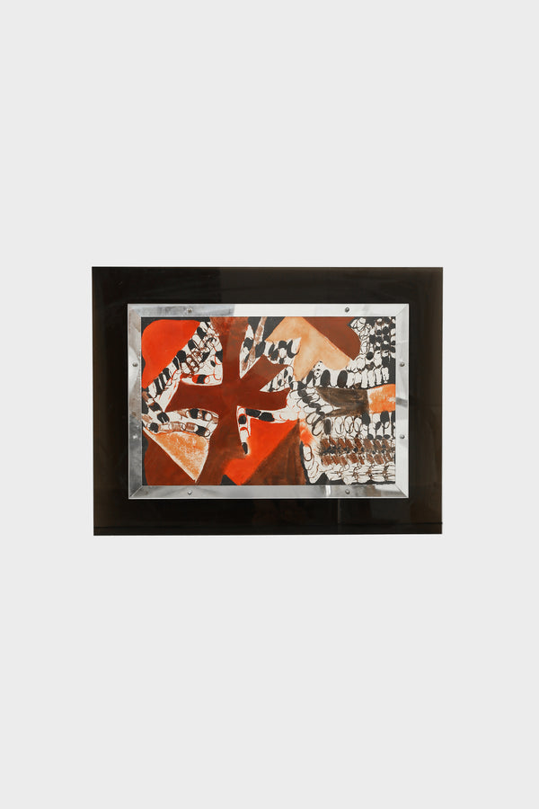 Abstract Lucite Painting