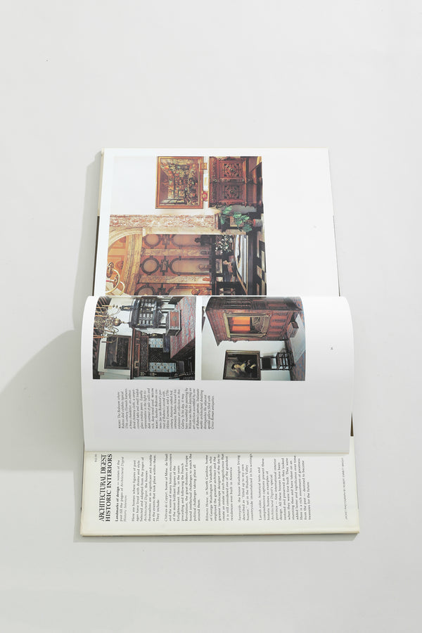 Architectural Digest Historic Interiors Book