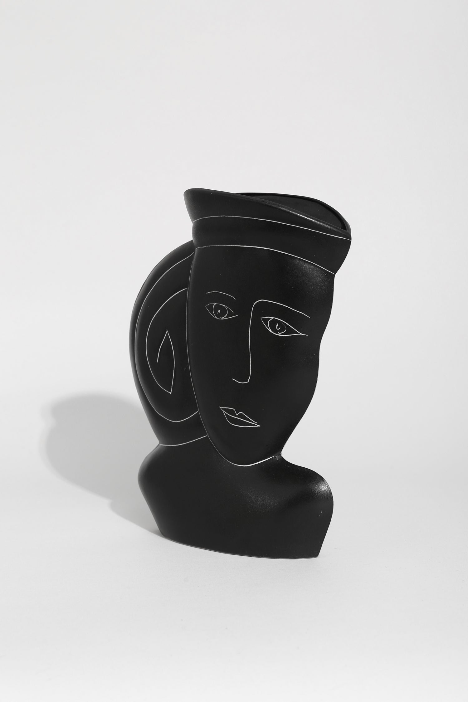 Abstract Face Vase