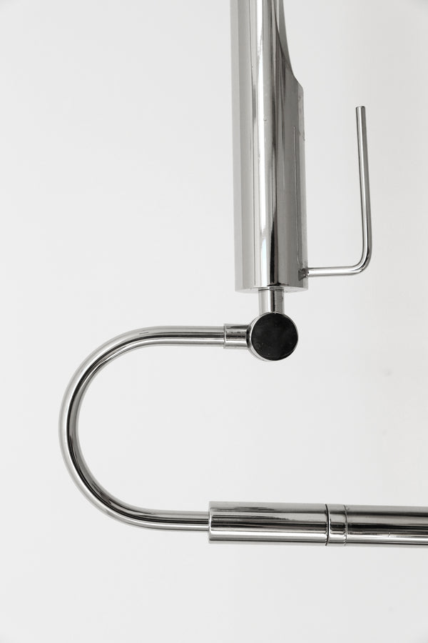 Chrome Sculptural Floor Lamp