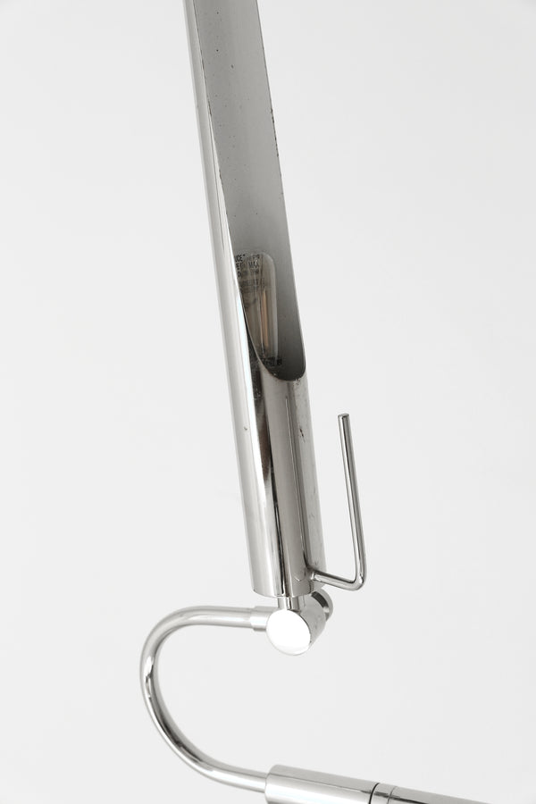 Chrome Sculptural Floor Lamp