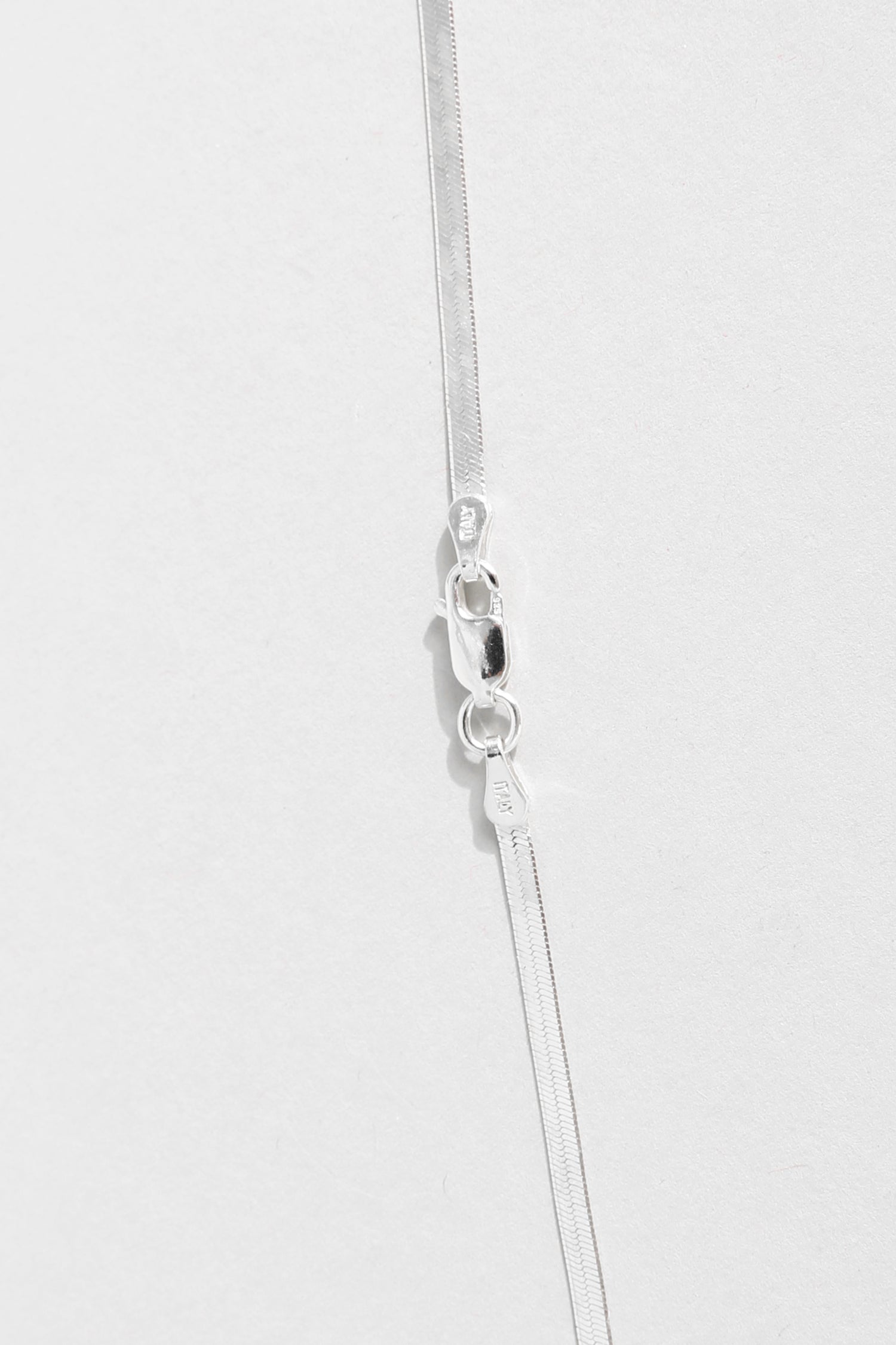 Herringbone Heart Necklace