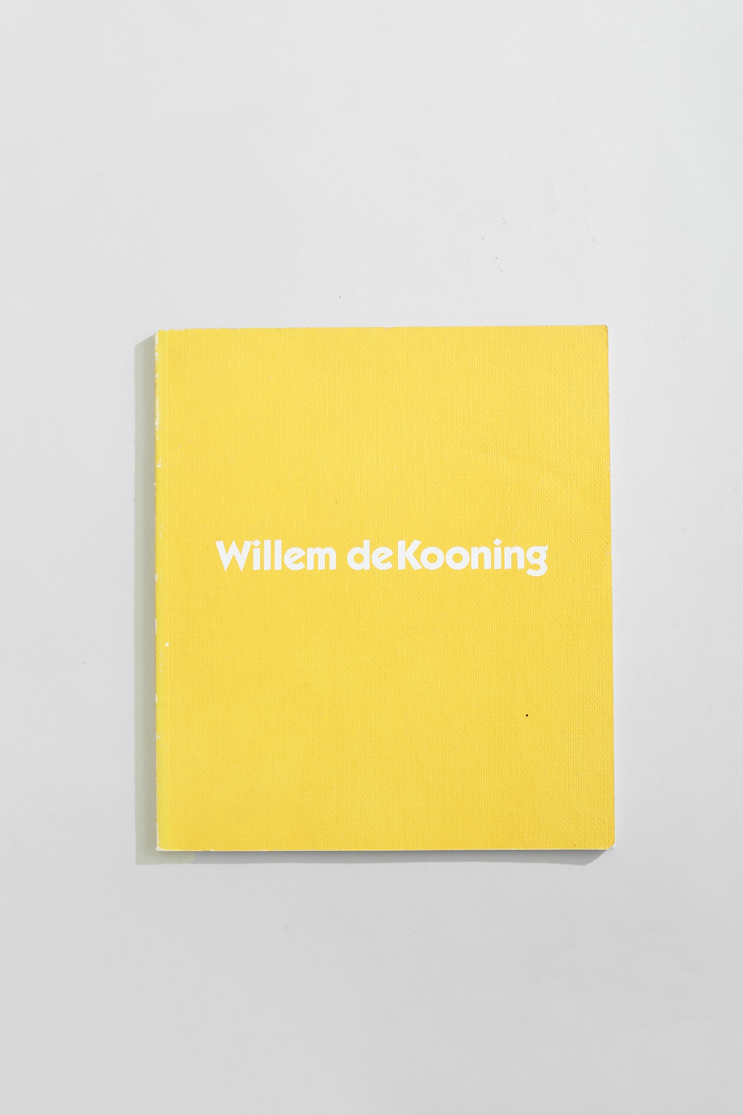 Willem de Kooning Exhibition Book