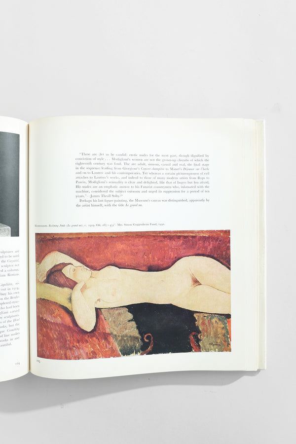 Masters of Modern Art Book