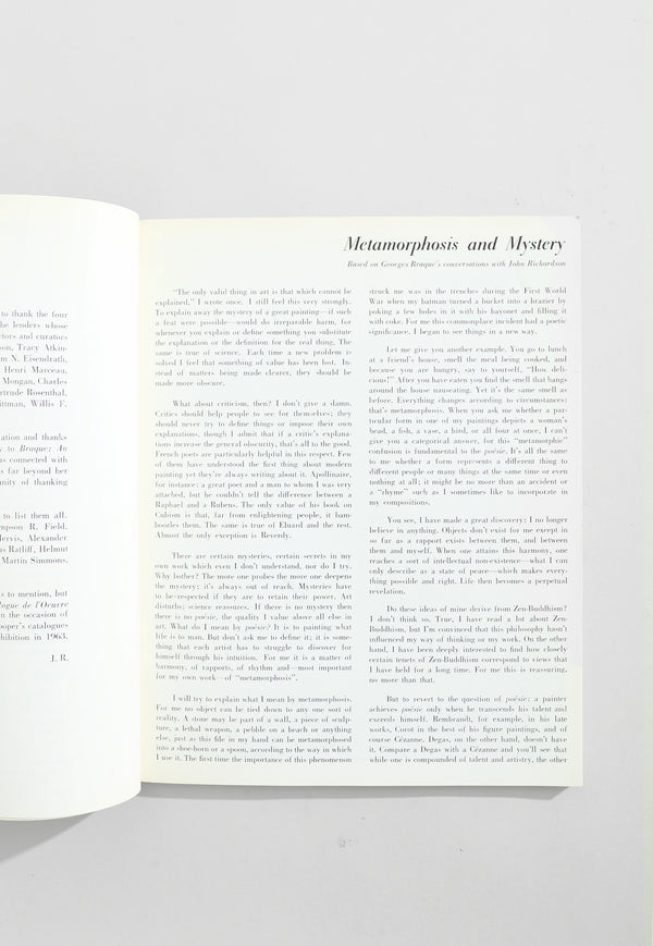 G Braque Book