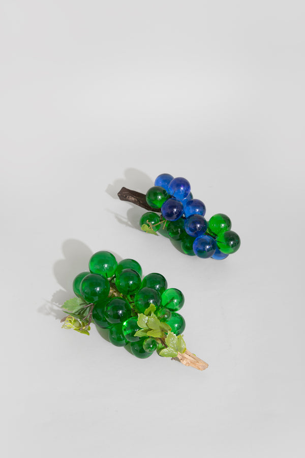 Blue + Green Lucite Grapes