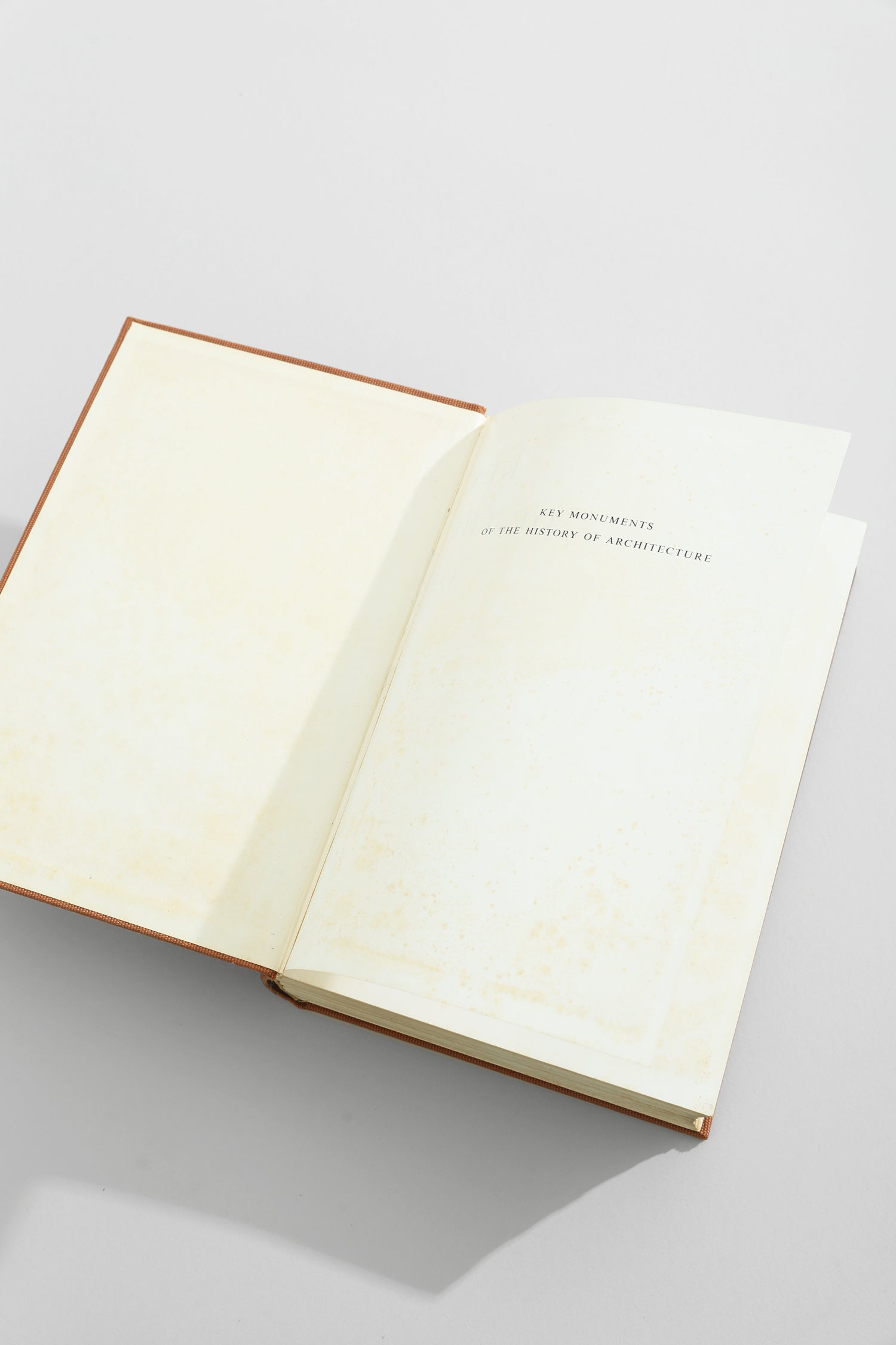 Key Monuments of the History of Architecture Book