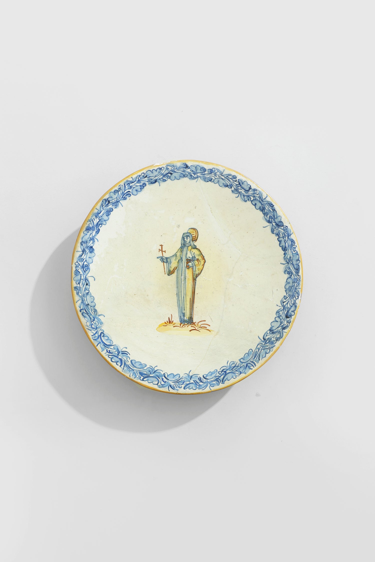 Hand-painted Majolica Plate