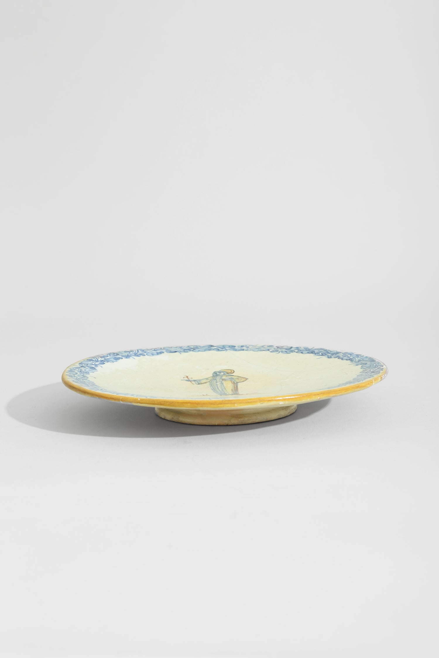 Hand-painted Majolica Plate