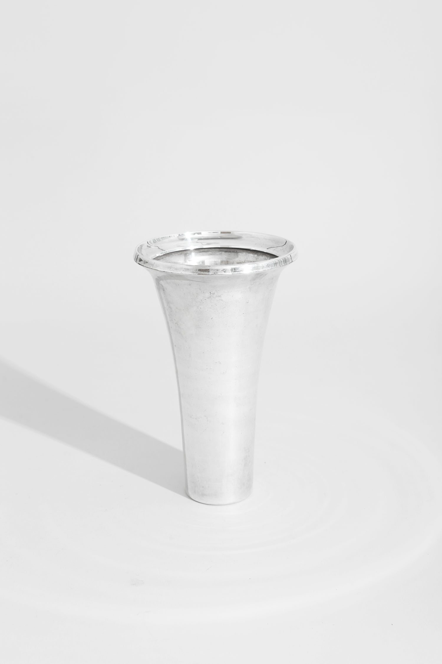 Bauhaus Chrome Vase