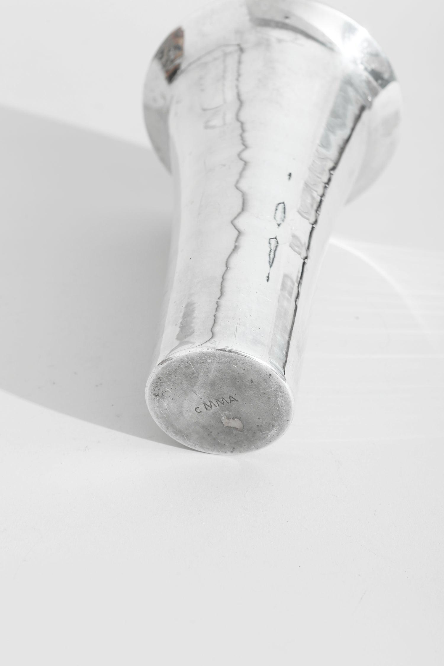 Bauhaus Chrome Vase