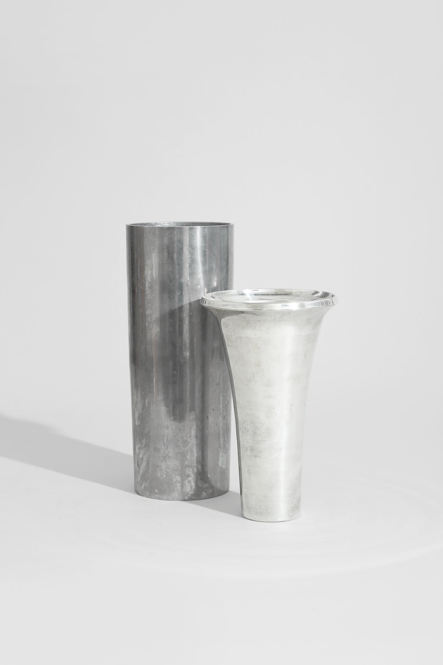 Minimalist Chrome Vase