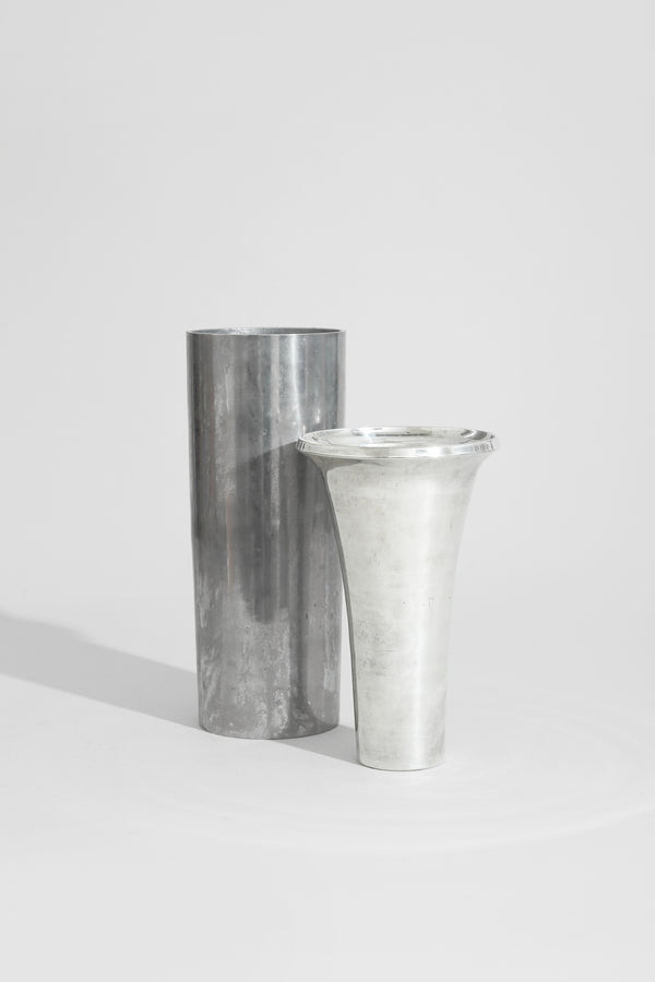 Minimalist Chrome Vase