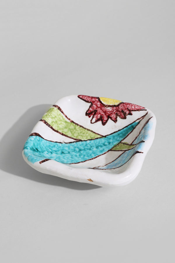 Abstract Painted Dish