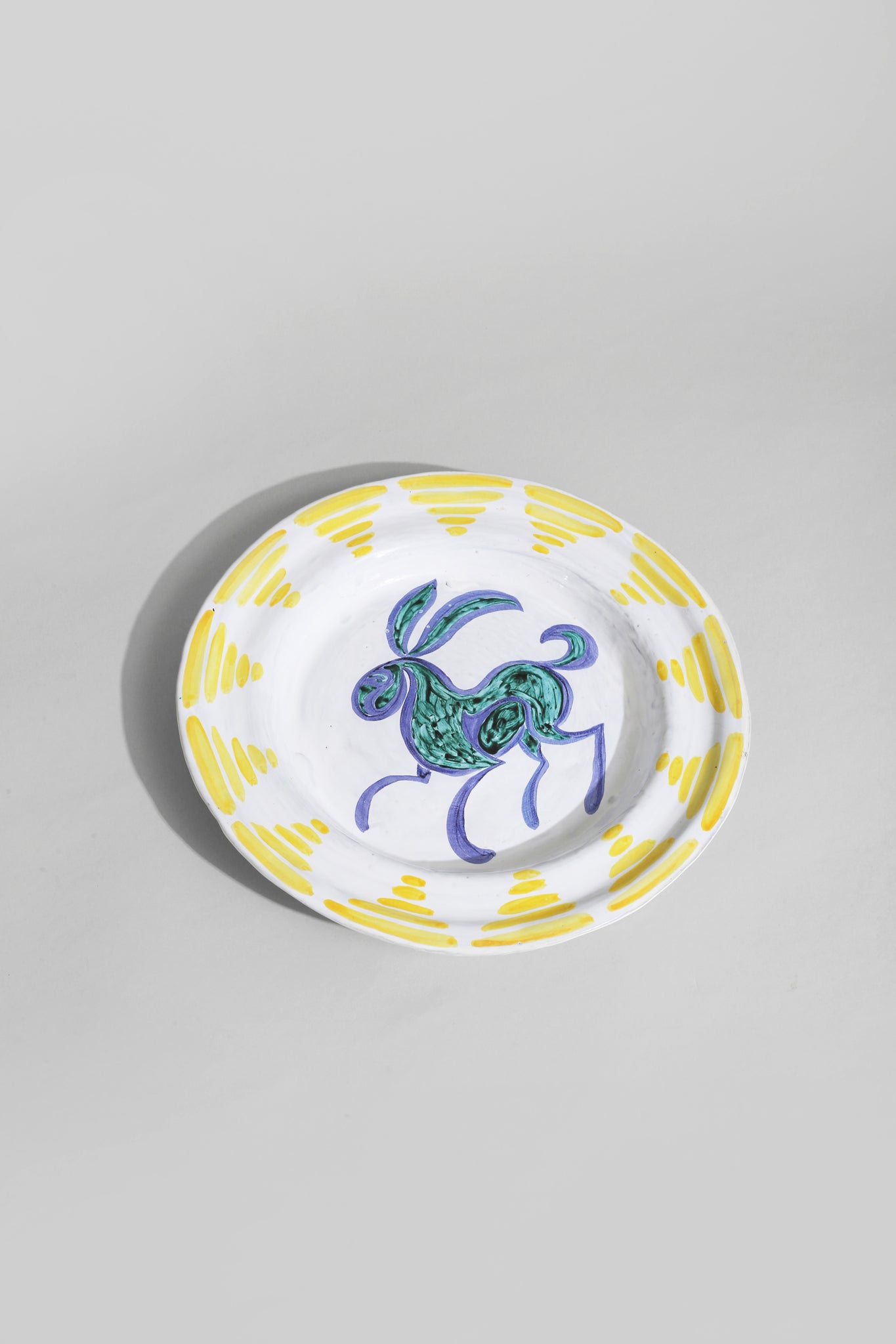 Decorative Rabbit Plate