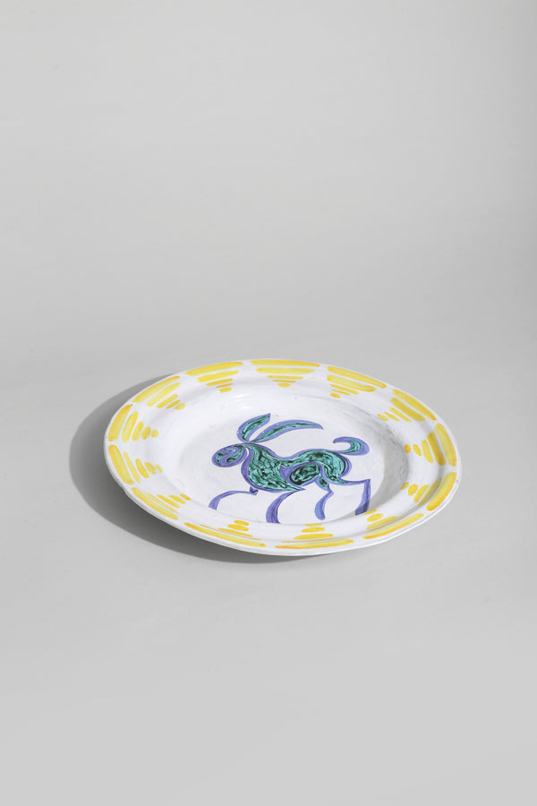 Decorative Rabbit Plate