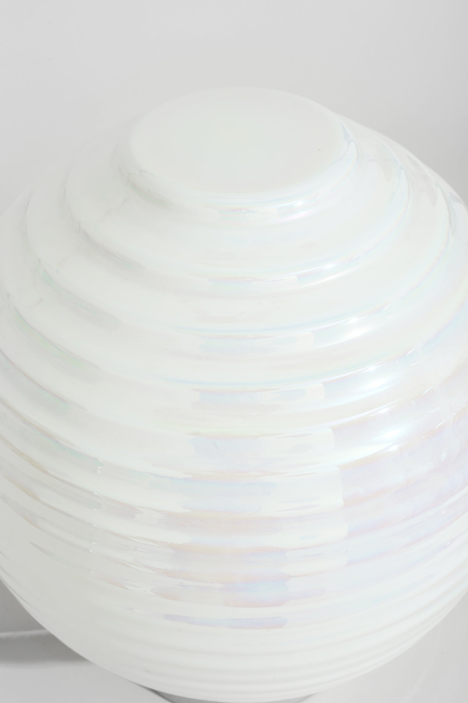 Pearlescent Orb Table Lamp