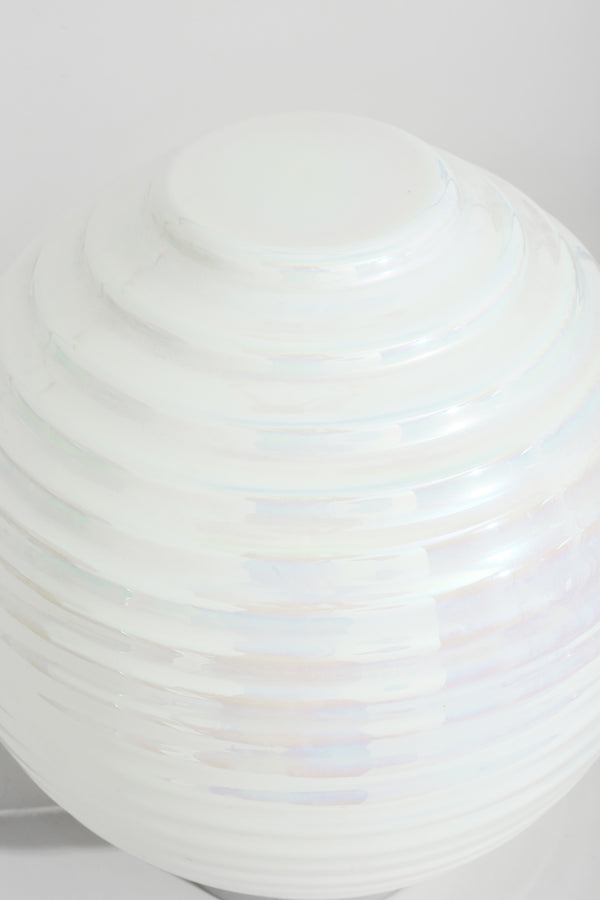 Pearlescent Orb Table Lamp