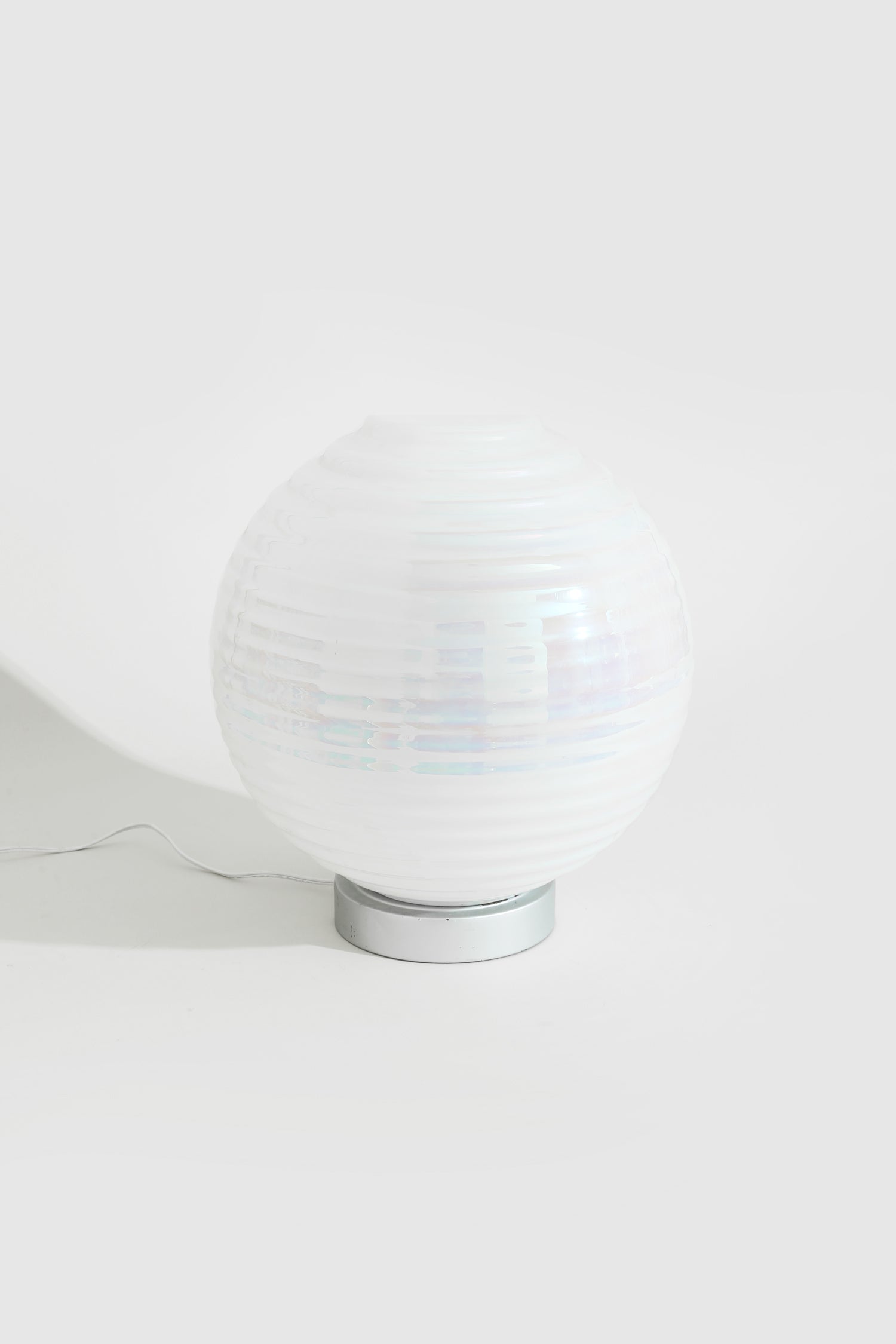 Pearlescent Orb Table Lamp
