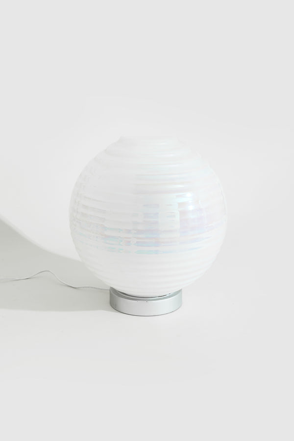 Pearlescent Orb Table Lamp