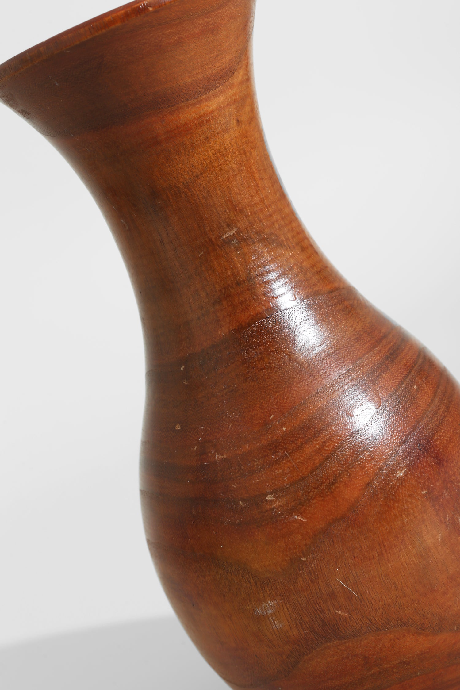Turned Wood Vase