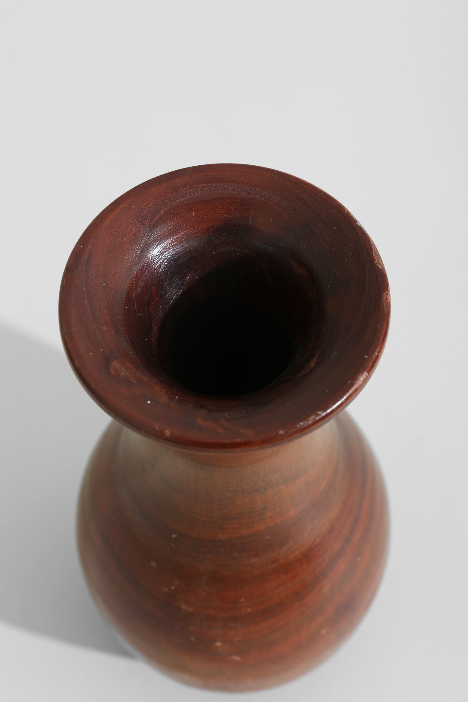 Turned Wood Vase