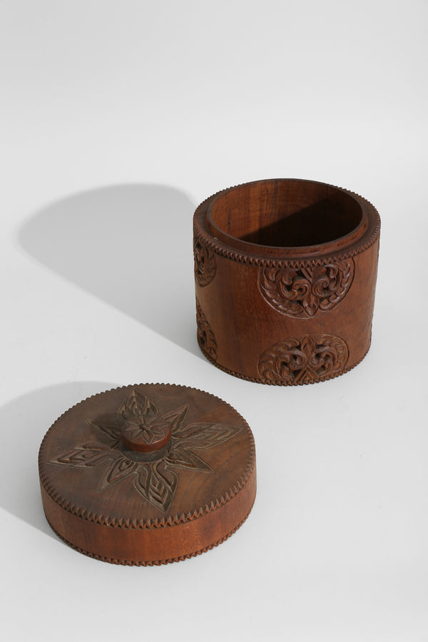 Primitive Wood Vessel