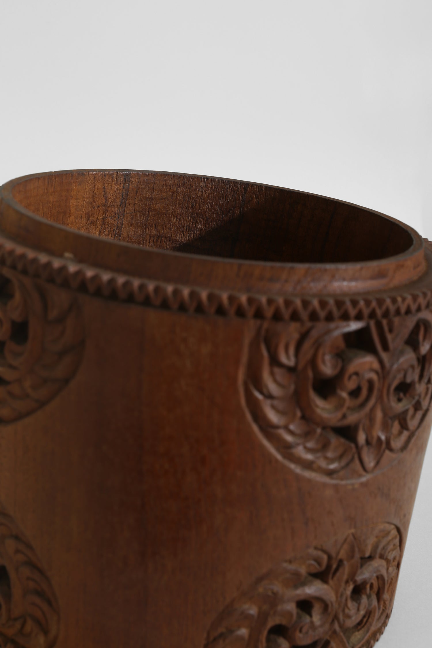 Primitive Wood Vessel