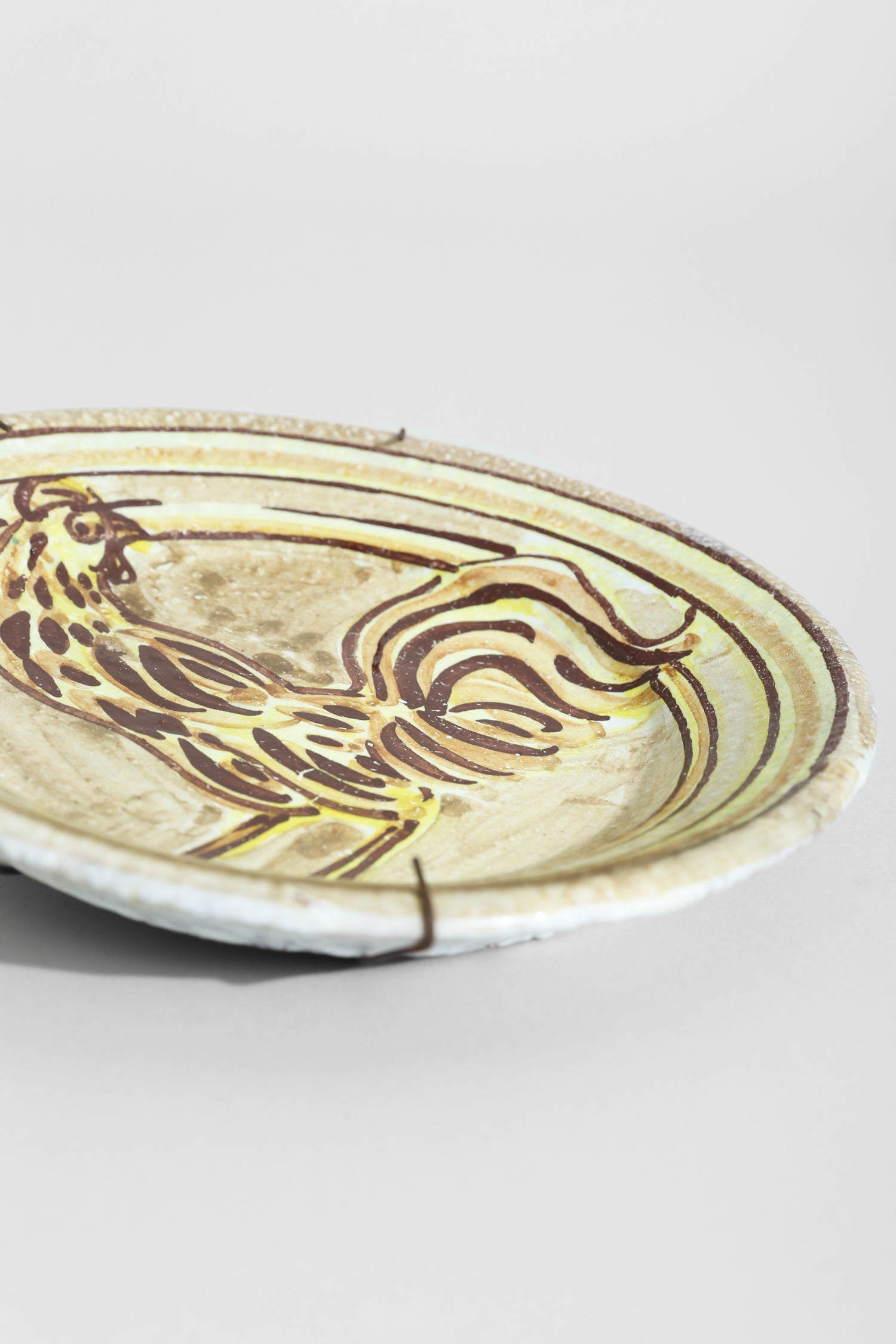 Folk Rooster Ceramic Hanging