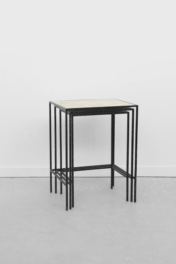 Wrought Iron Nesting Table Set